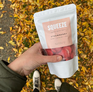 Squeeze Freeze Dried Strawberries