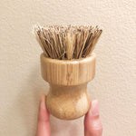 Load image into Gallery viewer, Bamboo Knob Scrubber - Coconut
